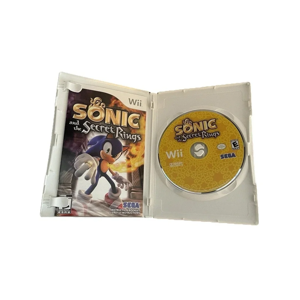 Sonic and the Secret Rings (Nintendo Wii, 2007) (RVL-RSRE-USA)